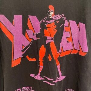 Marvel X-Men Black and Purple Graphic Tee